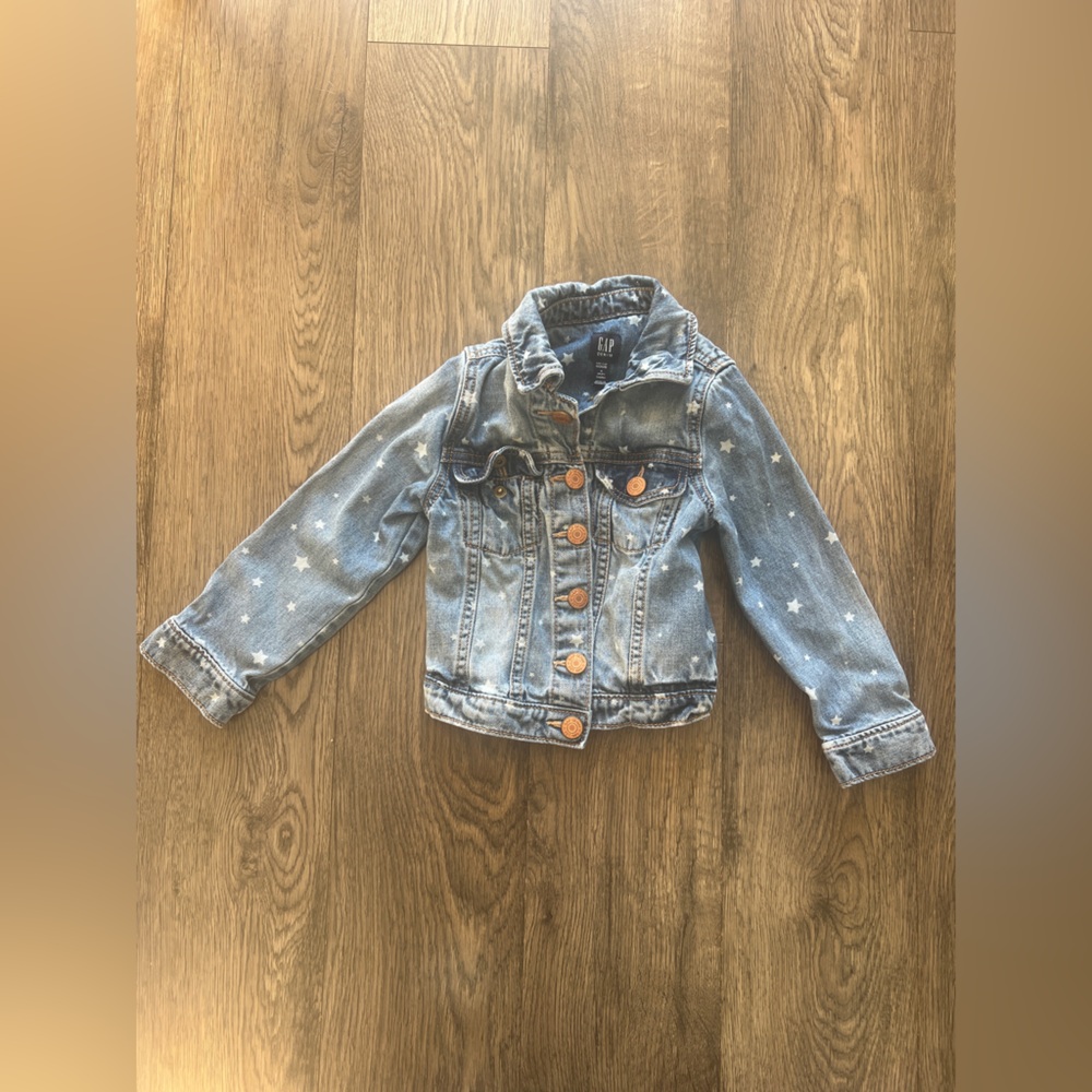 Gap Kids Denim Star Jean Jacket 4T